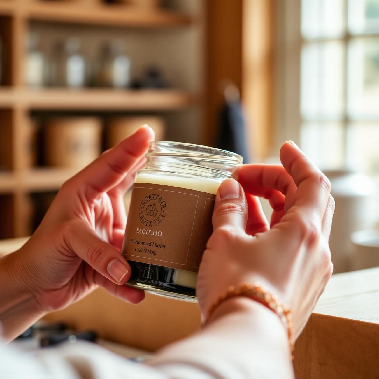 Private label candle